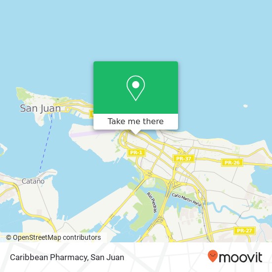 Caribbean Pharmacy map