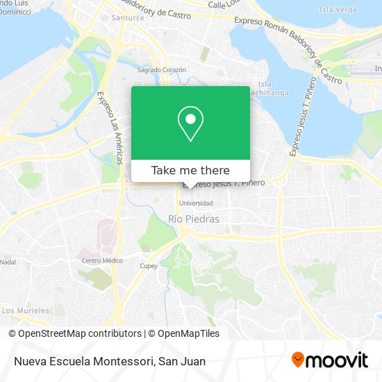 Nueva Escuela Montessori map
