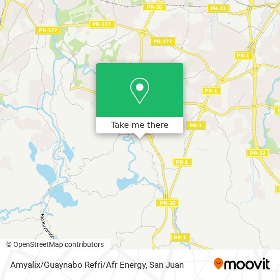 Amyalix / Guaynabo Refri / Afr Energy map