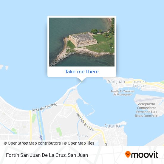 Fortín San Juan De La Cruz map