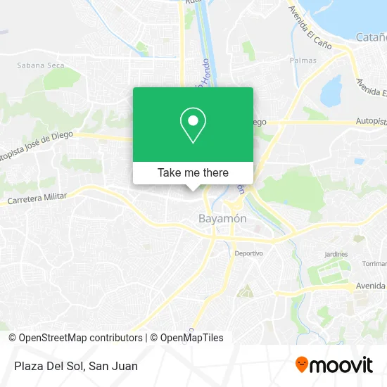 Mapa de Plaza Del Sol