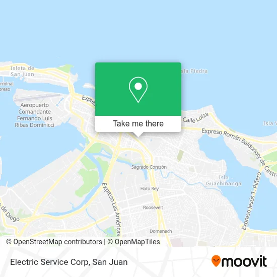 Mapa de Electric Service Corp