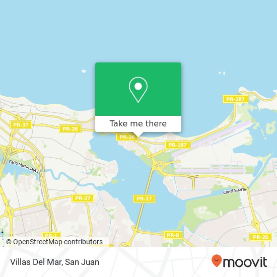Villas Del Mar map
