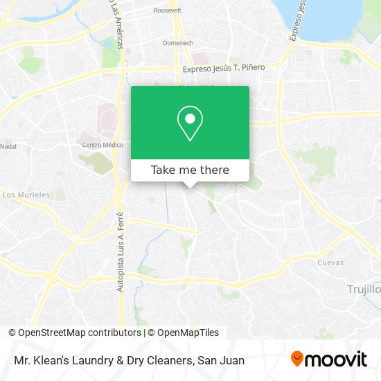 Mr. Klean's Laundry & Dry Cleaners map