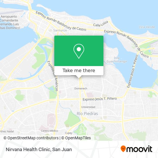 Nirvana Health Clinic map