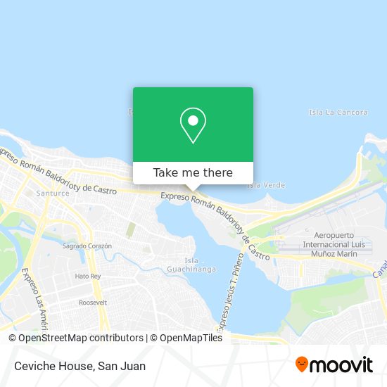 Ceviche House map