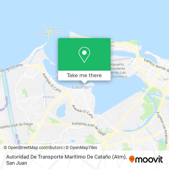 Autoridad De Transporte Marítimo De Cataño (Atm) map