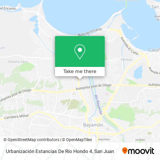 Urbanización Estancias De Río Hondo 4 map