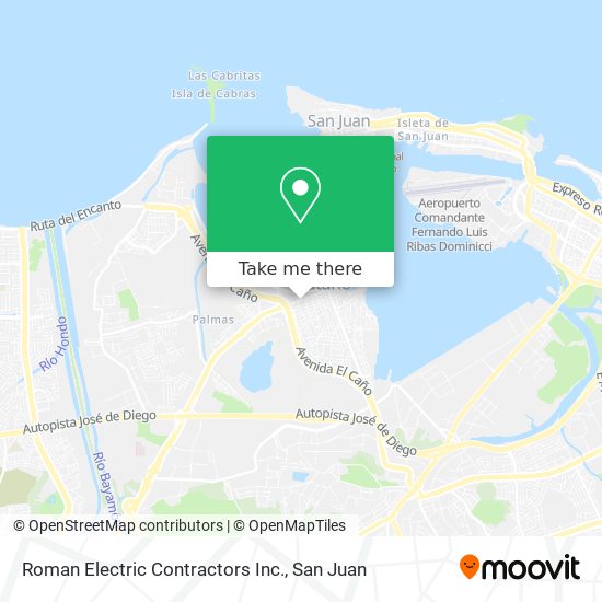 Roman Electric Contractors Inc. map