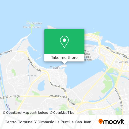 Centro Comunal Y Gimnasio La Puntilla map