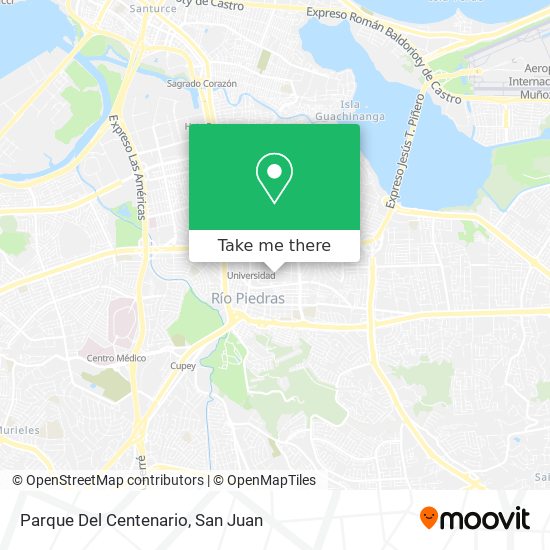 Parque Del Centenario map