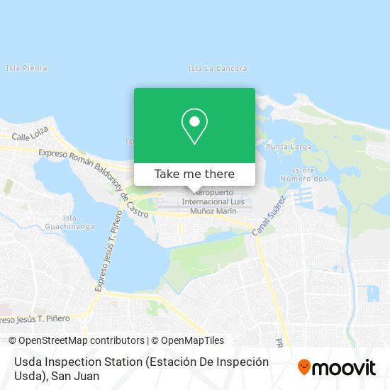 Usda Inspection Station (Estación De Inspeción Usda) map