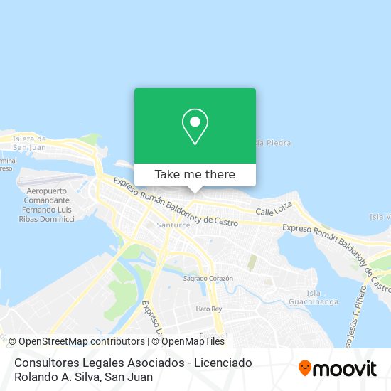 Consultores Legales Asociados - Licenciado Rolando A. Silva map