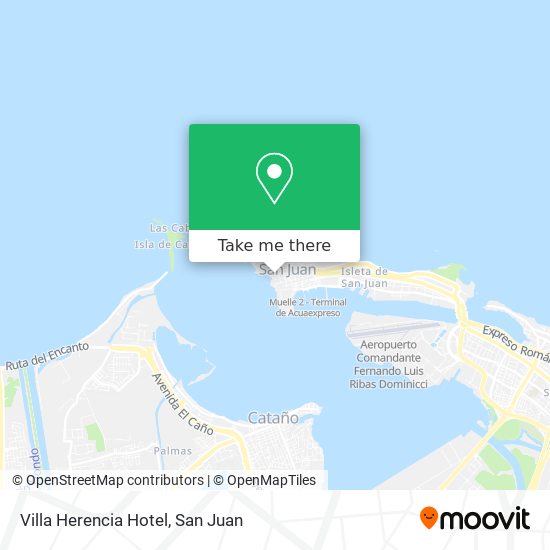 Villa Herencia Hotel map