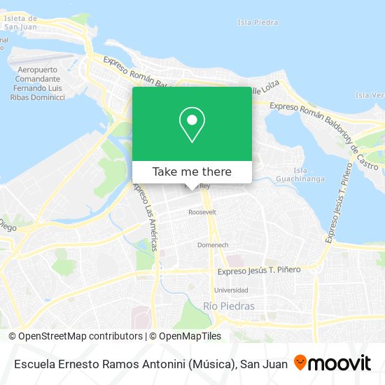 Escuela Ernesto Ramos Antonini (Música) map