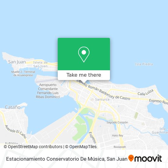 Estacionamiento Conservatorio De Música map
