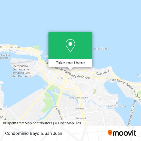 Condominio Bayola map