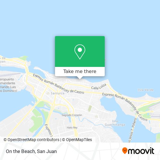 Mapa de On the Beach