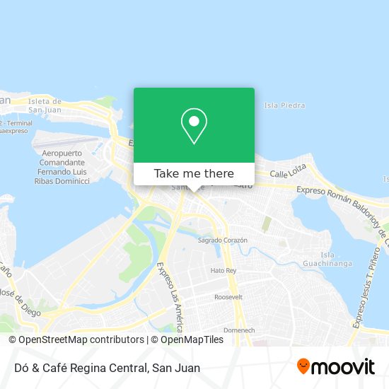 Dó & Café Regina Central map