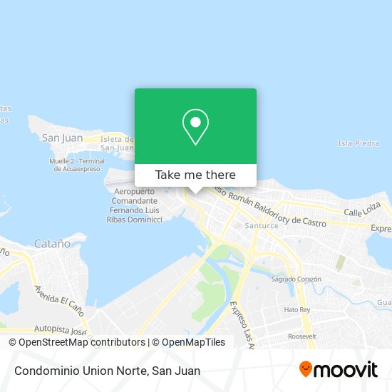 Condominio Union Norte map
