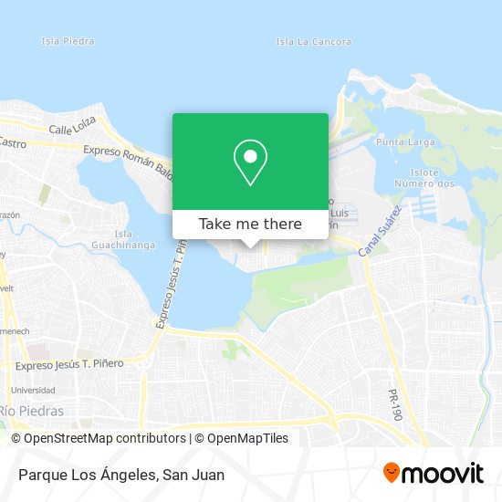 Parque Los Ángeles map
