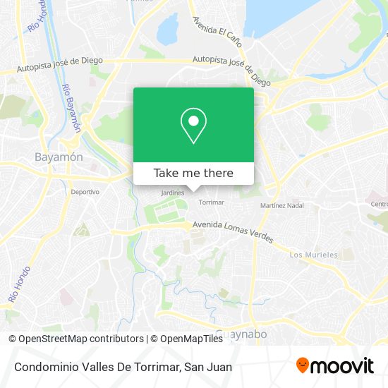 Condominio Valles De Torrimar map