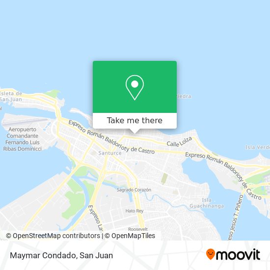 Maymar Condado map