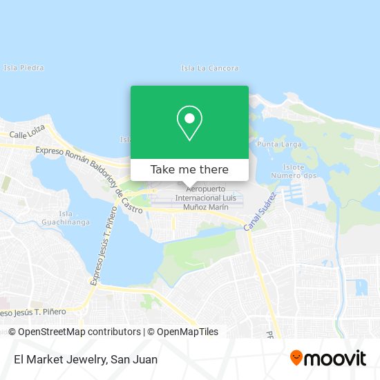 Mapa de El Market Jewelry