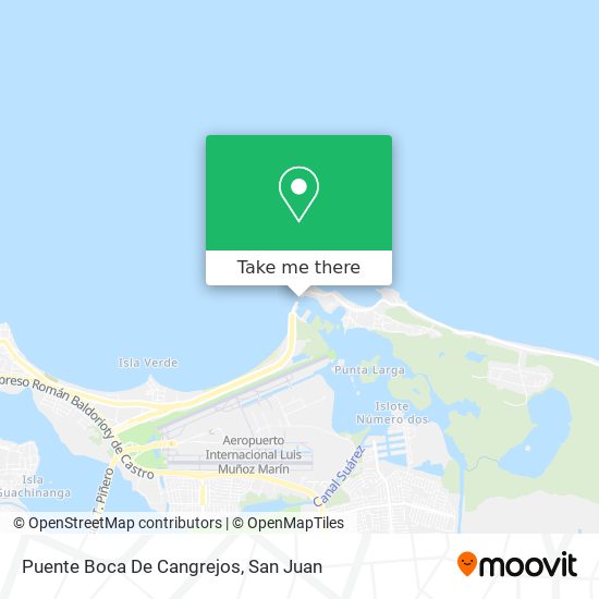 Puente Boca De Cangrejos map