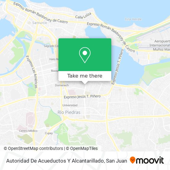 Autoridad De Acueductos Y Alcantarillado map
