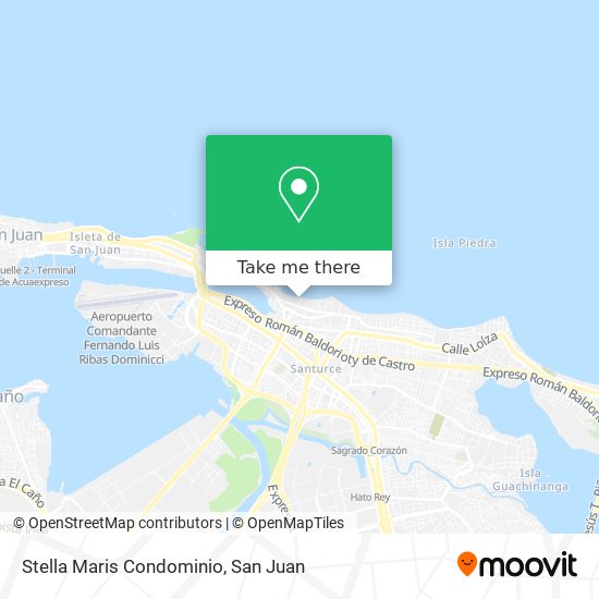 Stella Maris Condominio map