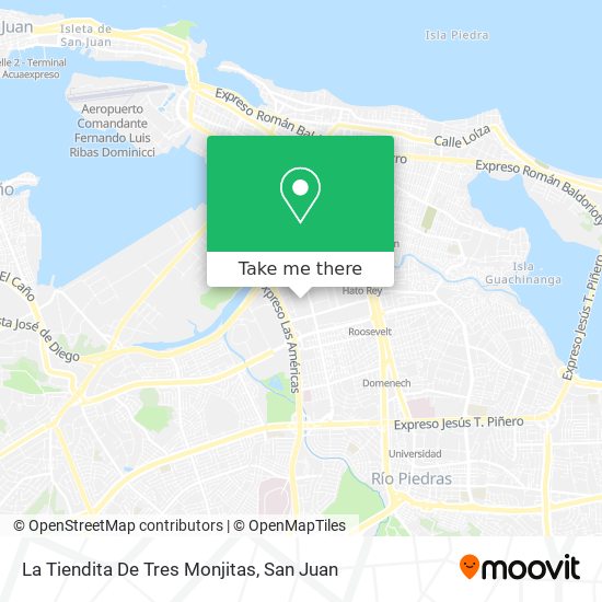 La Tiendita De Tres Monjitas map