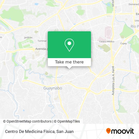 Centro De Medicina Física map