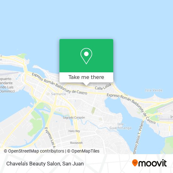 Mapa de Chavela's Beauty Salon