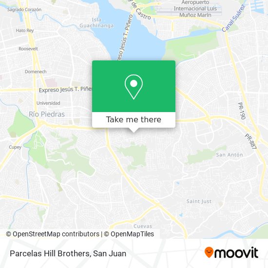 Mapa de Parcelas Hill Brothers