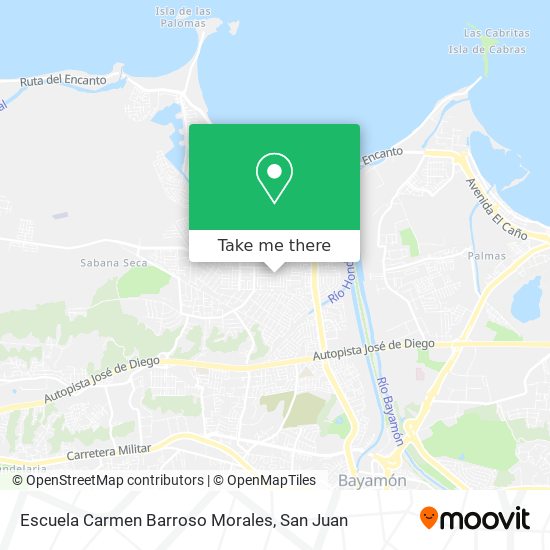 Escuela Carmen Barroso Morales map