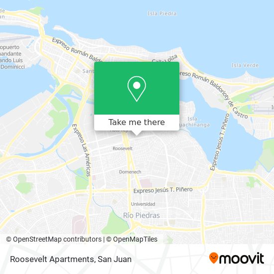 Roosevelt Apartments map