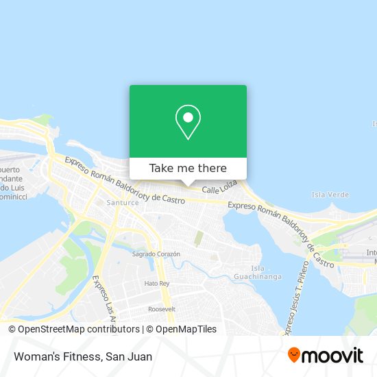 Woman's Fitness map