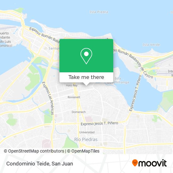 Condominio Teide map