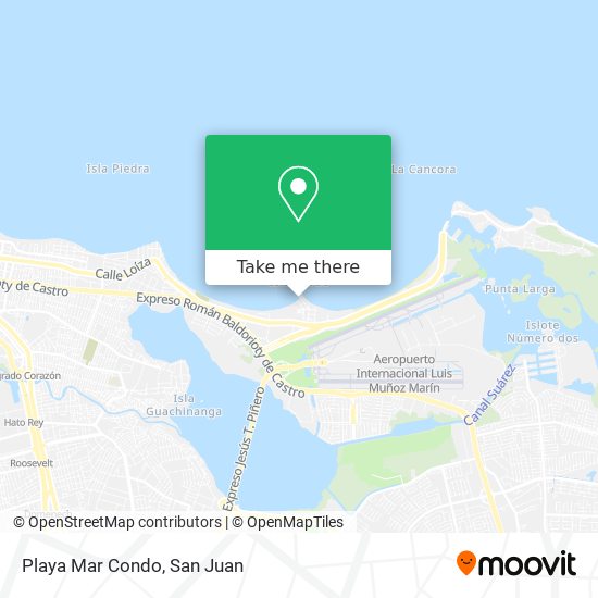 Playa Mar Condo map