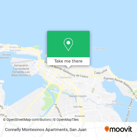 Connelly Montesinos Apartments map