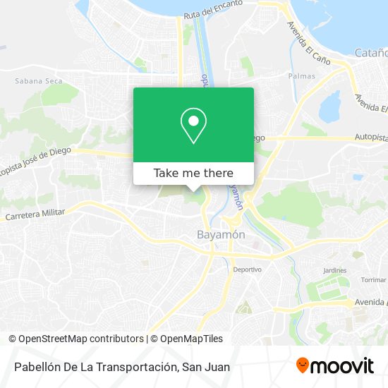 Pabellón De La Transportación map