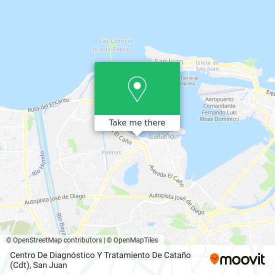 Centro De Diagnóstico Y Tratamiento De Cataño (Cdt) map