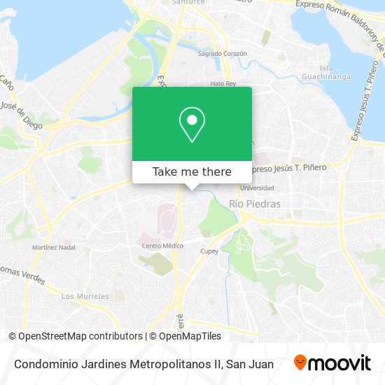 Mapa de Condominio Jardines Metropolitanos II