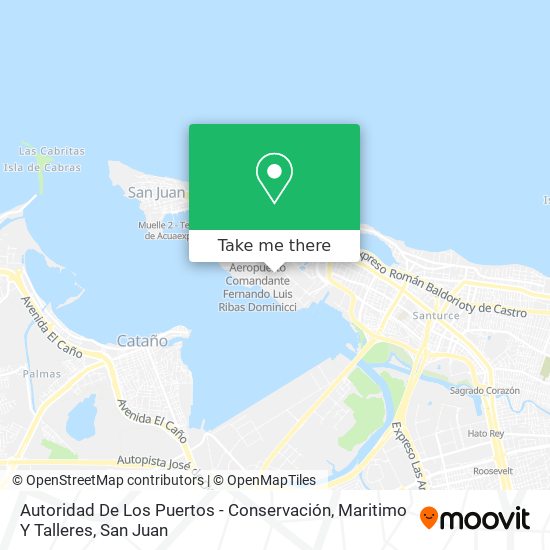 Autoridad De Los Puertos - Conservación, Maritimo Y Talleres map