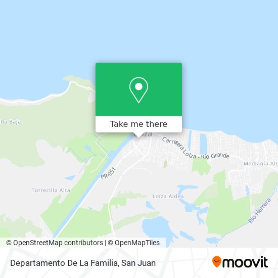 Departamento De La Familia map