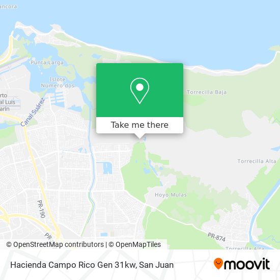 Hacienda Campo Rico Gen 31kw map