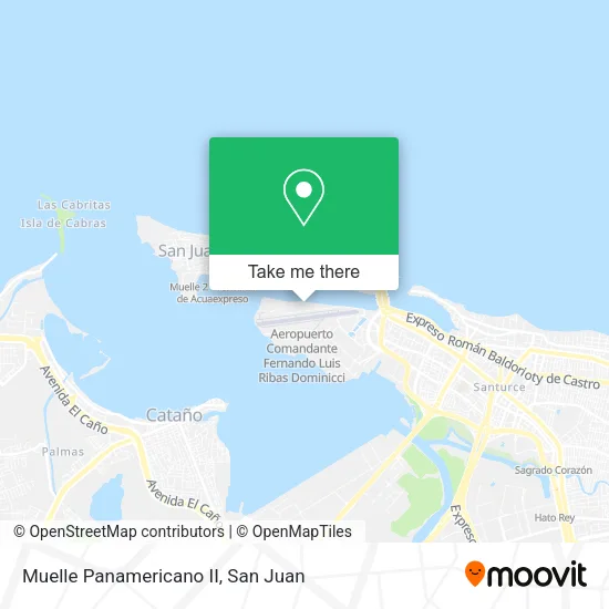Mapa de Muelle Panamericano II