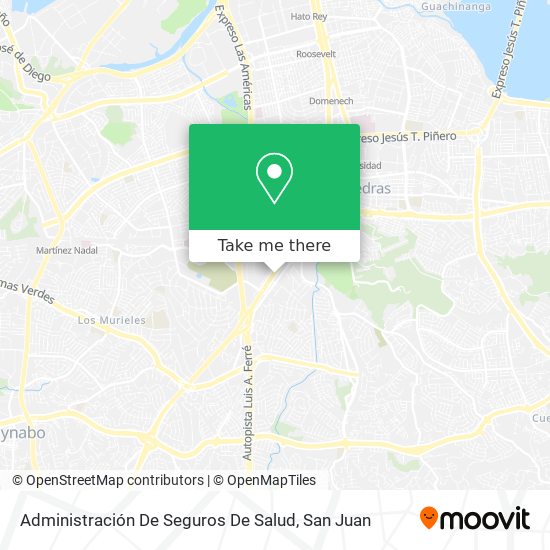 Administración De Seguros De Salud map