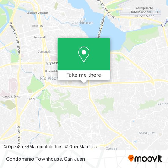 Mapa de Condominio Townhouse